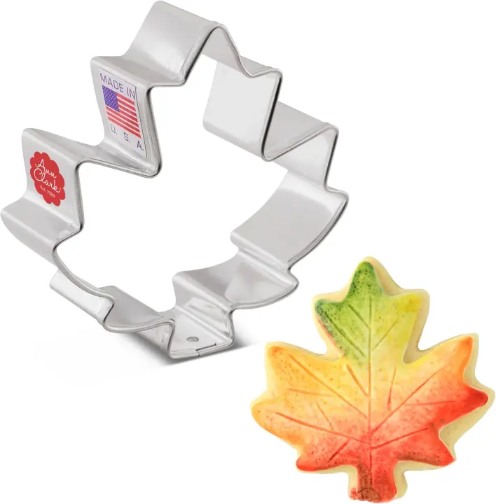 Ann Clark 2-3/4 in Maple Leaf Cookie Cutter — American Steel